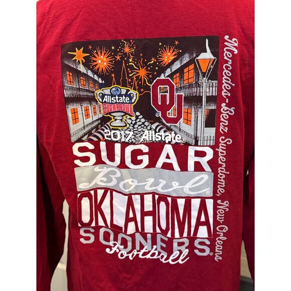 OU Oklahoma University 2012 Sugar Bowl Tee T-Shirt XL - Picture 3 of 6